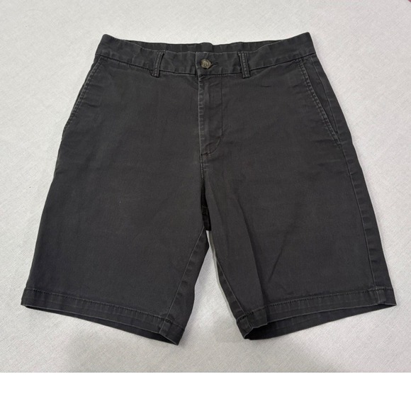 Old Navy Other - Old‎ Navy Men Slim Built In Flex Charcoal Gray Chino Flat Front Shorts Size 30